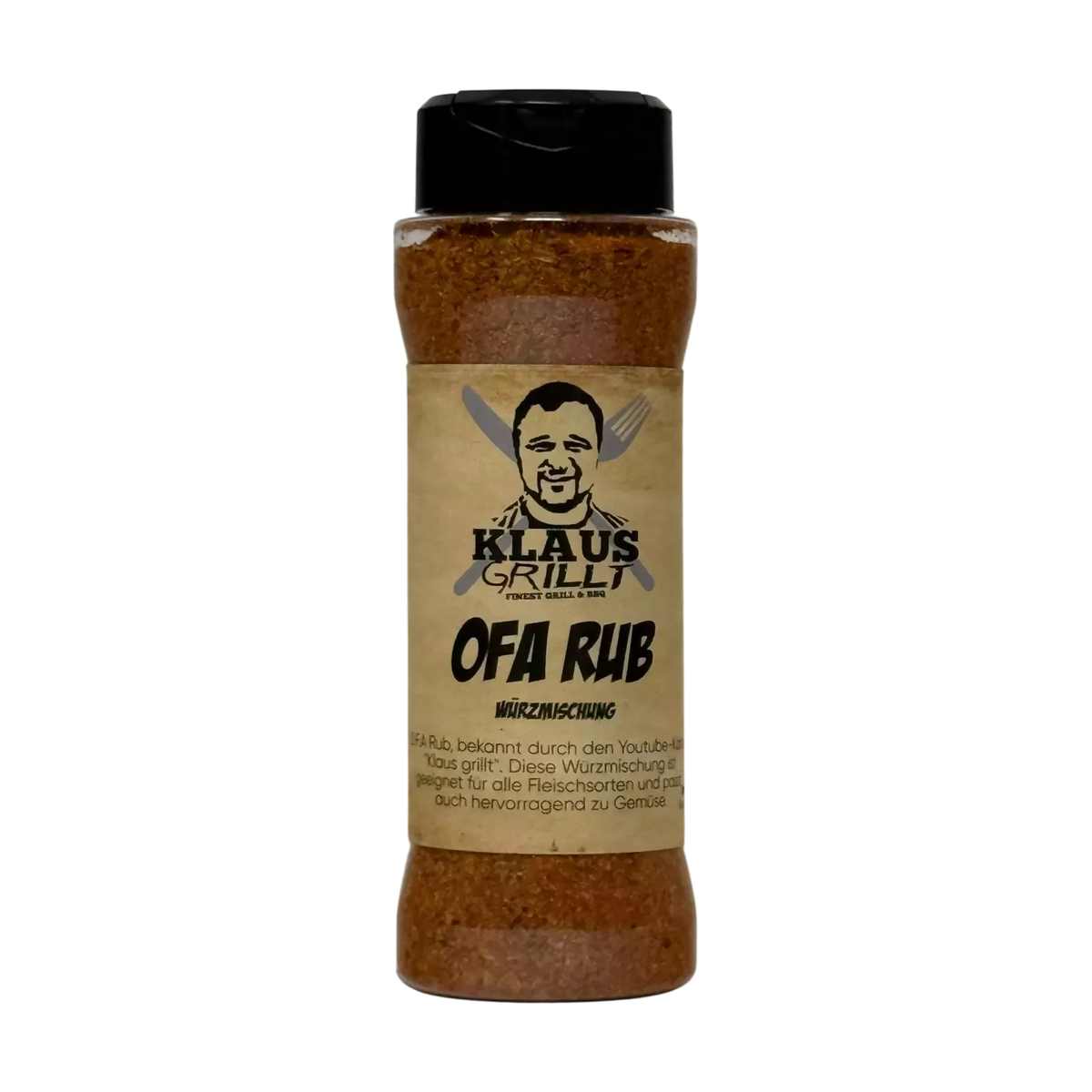 Klaus Grillt O.F.A Rub 120g Streuer