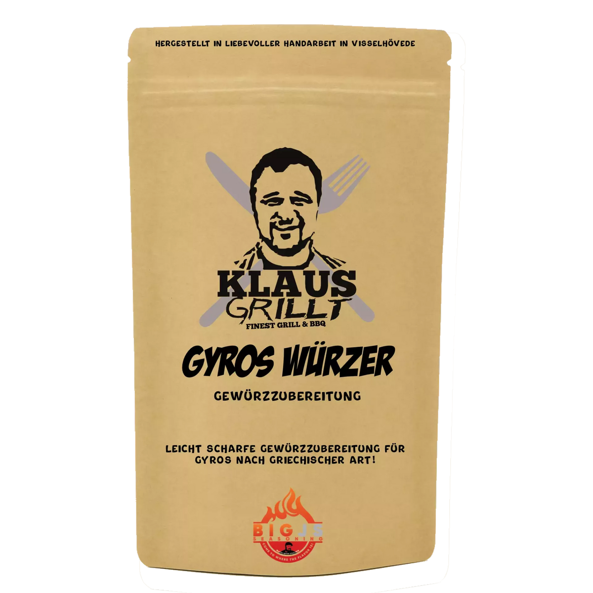 Klaus Grillt Gyros Würzer 250g Beutel
