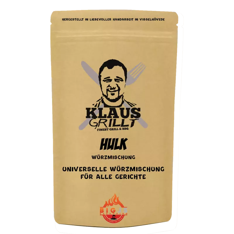 Klaus Grillt HULK Gewürzmischung 250g Beutel