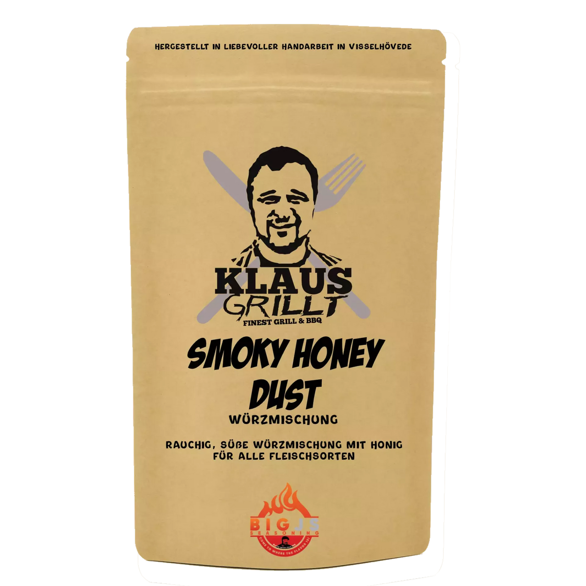 Klaus Grillt Smoky Honey Dust Rub 250g Beutel
