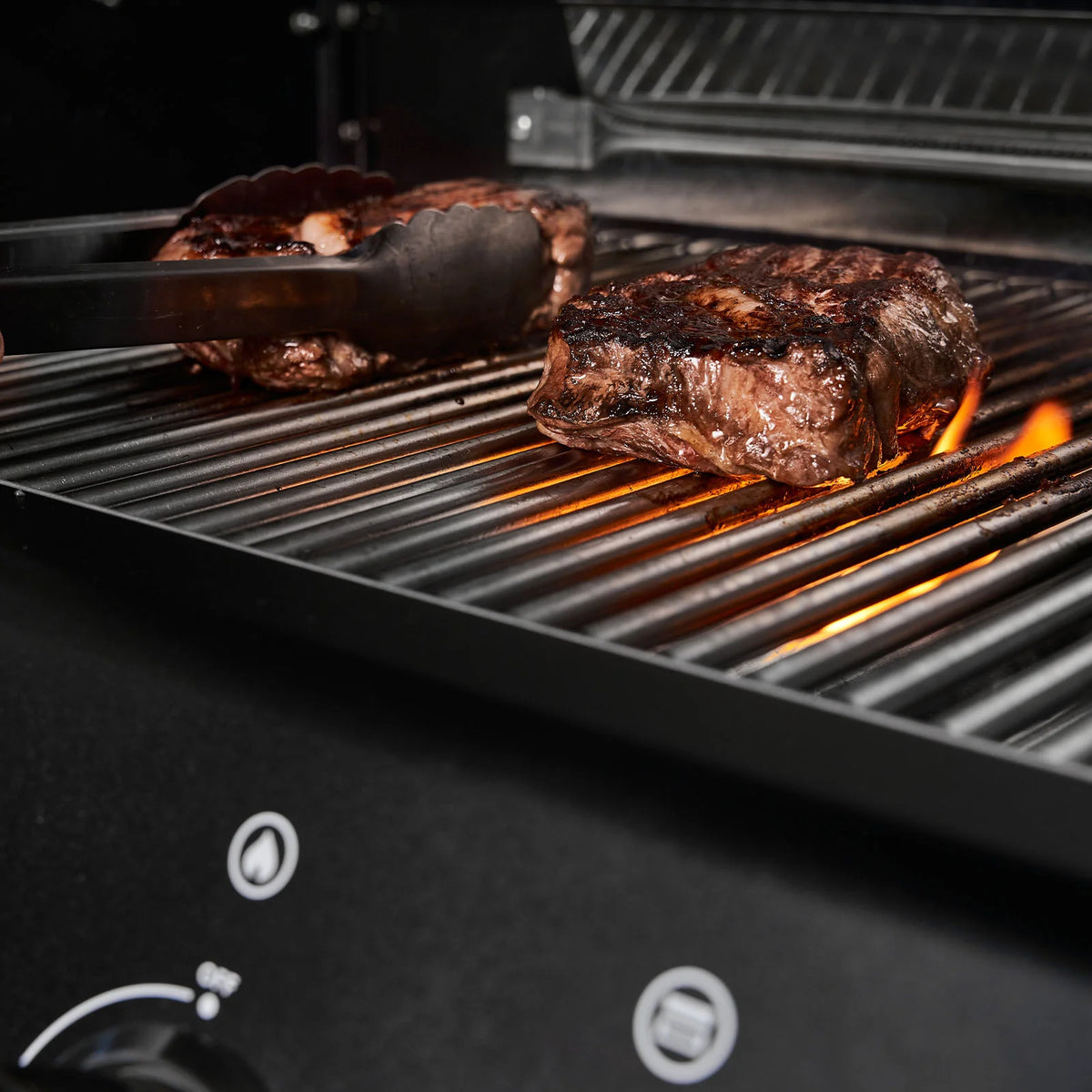 Burnhard EARL Premium-Gasgrill 3-Brenner Black Edition mit Edelstahlrost