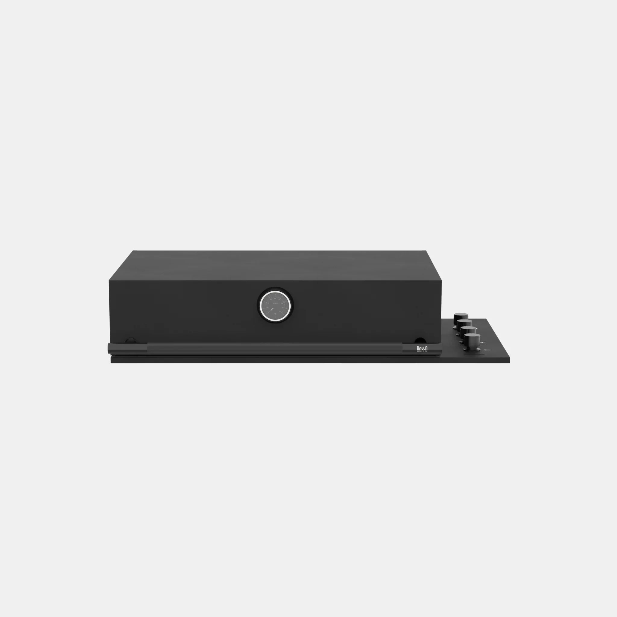 Brabura Box-Q-Einbaugrill 4-Brenner schwarz | Neuestes Edelstahlmodell