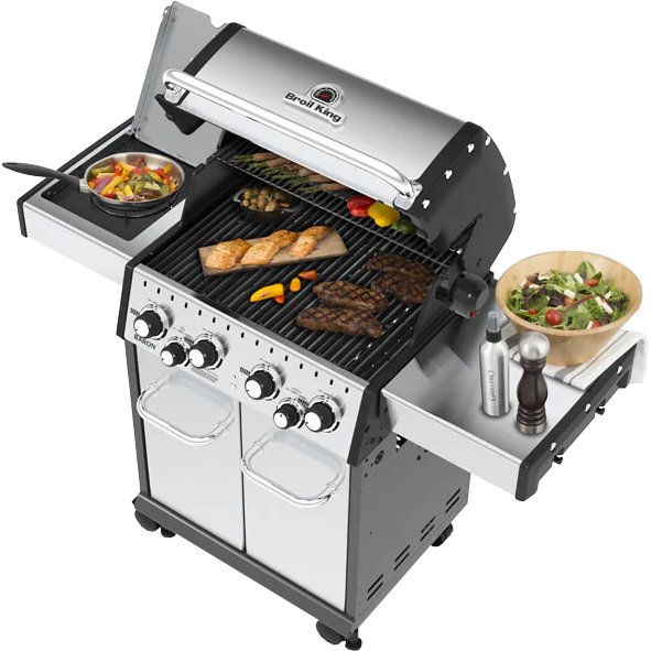 Broil King Baron S 490 IR inkl. Drehspieß & Infrarotbrenner
