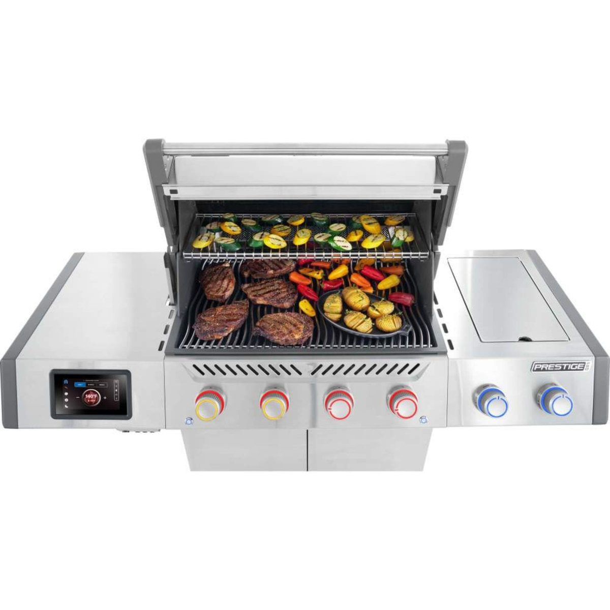 Napoleon Prestige PRO™ 500, Connected, Edelstahl, inkl. Drehspieß