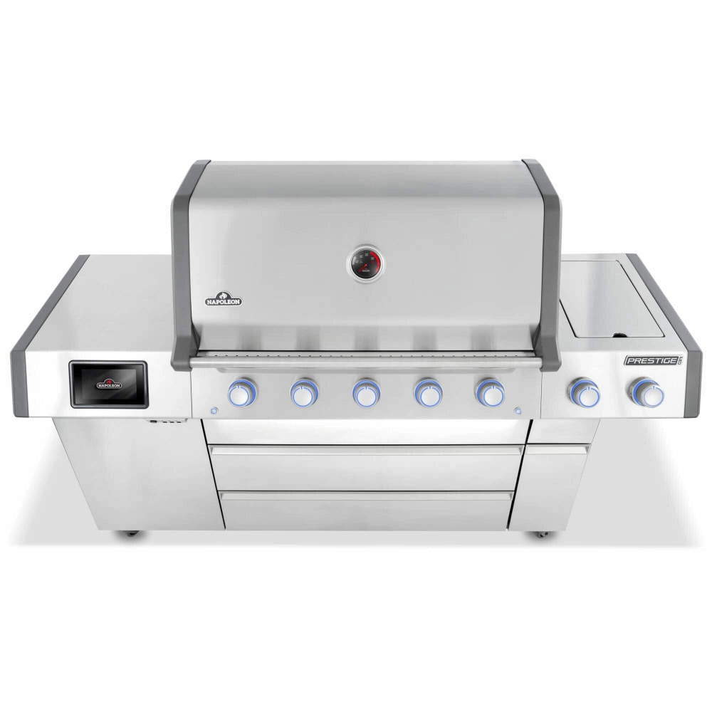 Napoleon Prestige PRO 665 Connected Gasgrill inkl. Drehspieß & elektrischer Räucherbox