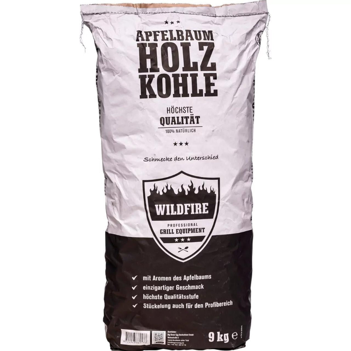 Big Green Egg Aromaholzkohle Wildfire, Apfel - Grillstar.deBig Green Egg Aromaholzkohle Wildfire, ApfelBig Green EggGrillstar.debge - WildfireCharcoalAppeltree0724943369177