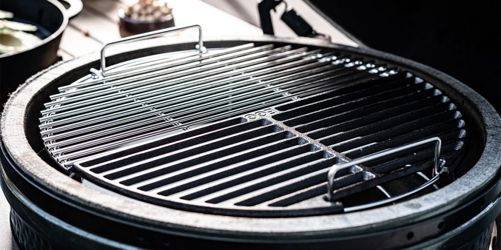 Big Green Egg Halbrunder Edelstahlrost, medium - Grillstar.deBig Green Egg Halbrunder Edelstahlrost, mediumGrillzubehörBig Green EggGrillstar.de