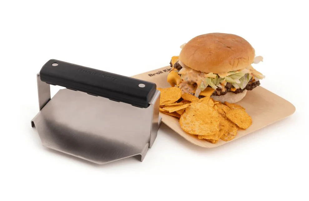 Broil King Smash Burgerpresse aus Edelstahl - Grillstar.deBroil King Smash Burgerpresse aus EdelstahlGrillzubehörBroil KingGrillstar.de