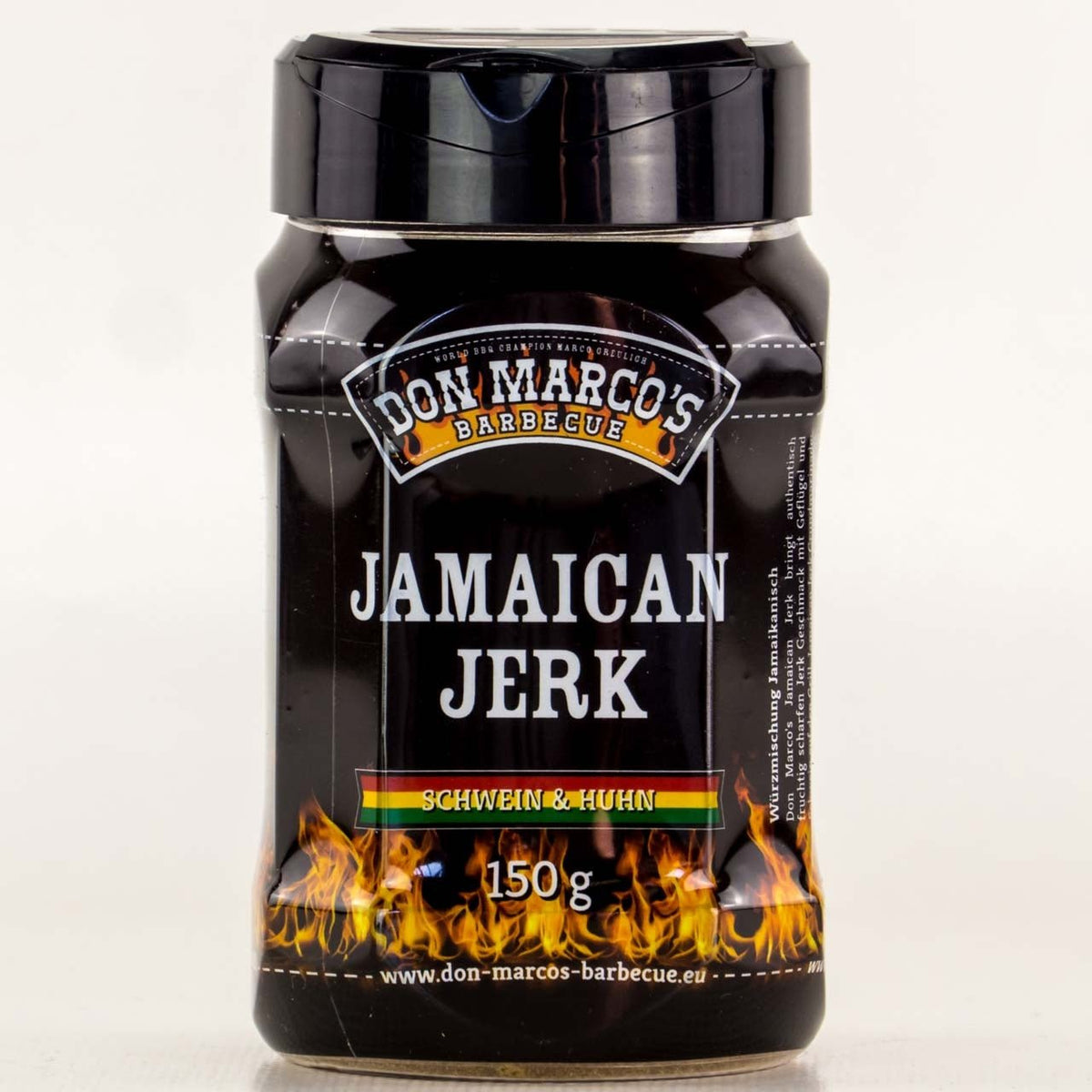 Don Marco's Jamaican Jerk, 150g Streuer - Grillstar.deDon Marco's Jamaican Jerk, 150g StreuerDon Marco'sGrillstar.dedm104 - 012 - 1504260266352800