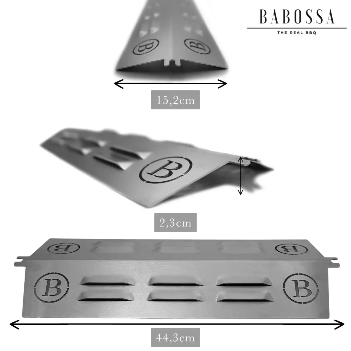 Flammschutzbleche | V4A Edelstahl | Broil King Regal & Imperial | 5er Pack - BABOSSAFlammschutzbleche | V4A Edelstahl | Broil King Regal & Imperial | 5er PackFlammschutzblechBroil KingBABOSSA