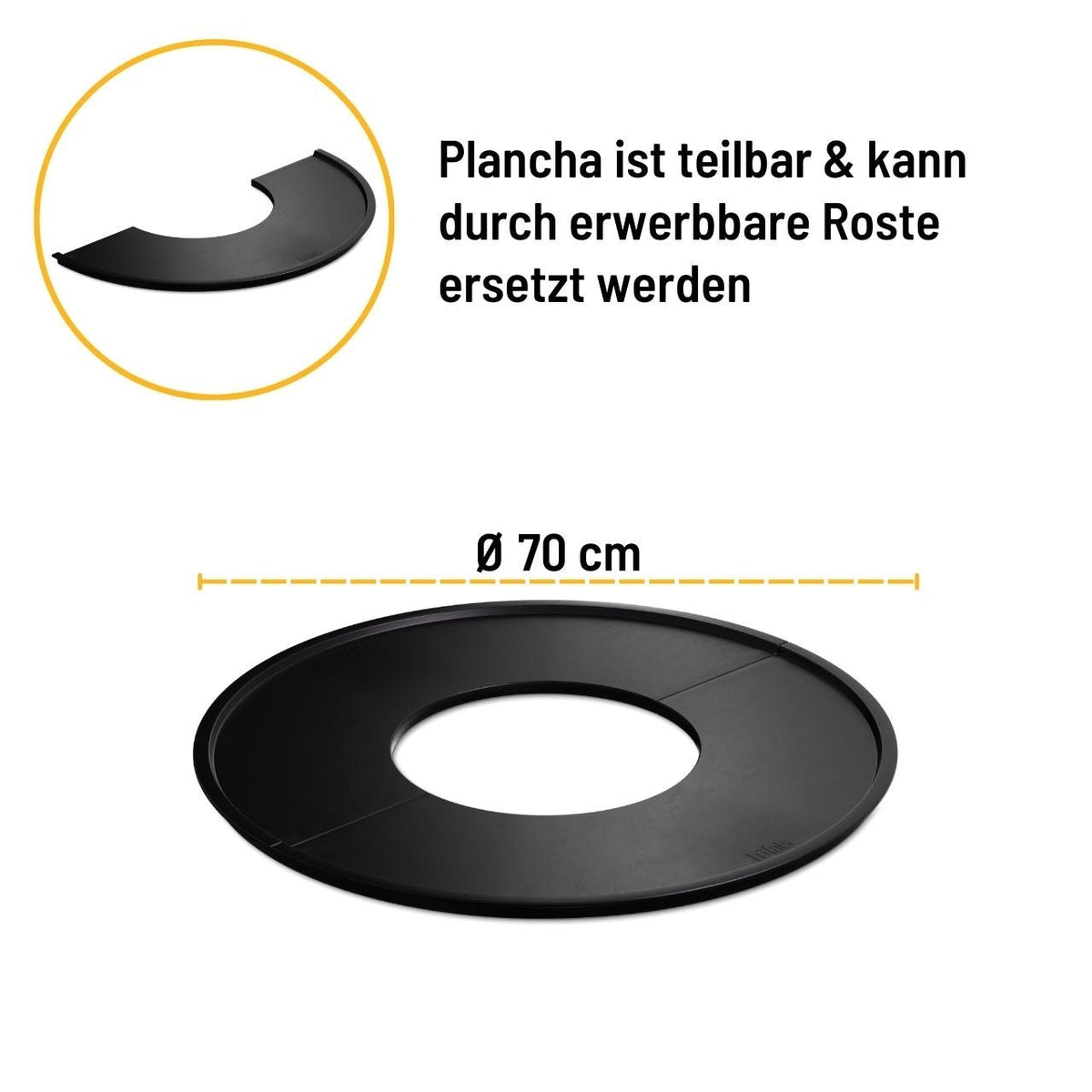 Höfats Plancha - Grillset hoch, BOWL 70 - Grillstar.deHöfats Plancha - Grillset hoch, BOWL 70HöfatsGrillstar.deH006464064251006460