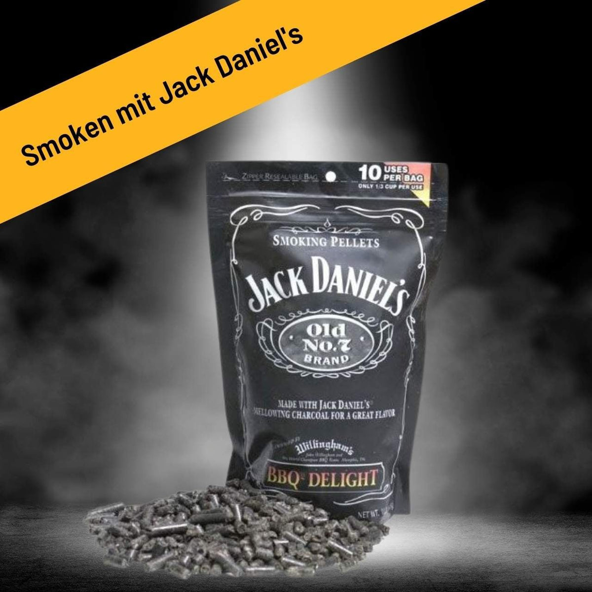 Jack Daniel's Pellets, 450g - Grillstar.deJack Daniel's Pellets, 450gJack Daniel'sGrillstar.deBD - 5001789290000630