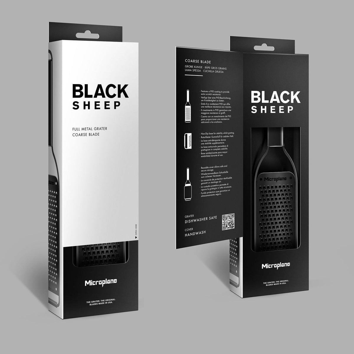 Microplane 2 - Wege Schneide, Black Sheep Serie - Grillstar.deMicroplane 2 - Wege Schneide, Black Sheep SerieMicroplaneGrillstar.de43002
