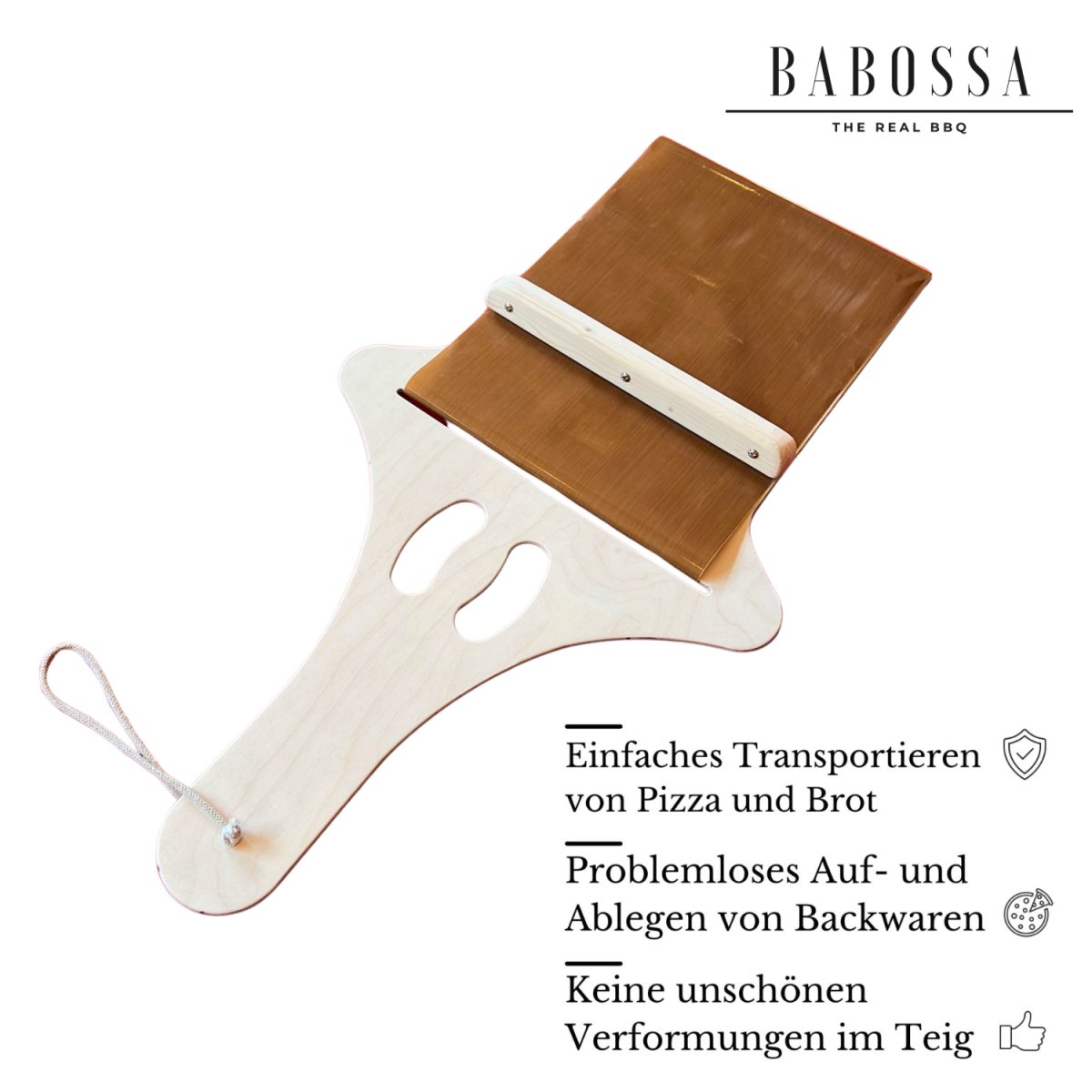 Pizza - & Brotschieber | Birkenholz | 89x46cm | langer Griff schmaler Schieber - BABOSSAPizza - & Brotschieber | Birkenholz | 89x46cm | langer Griff schmaler SchieberPizzaschieberBABOSSABABOSSA