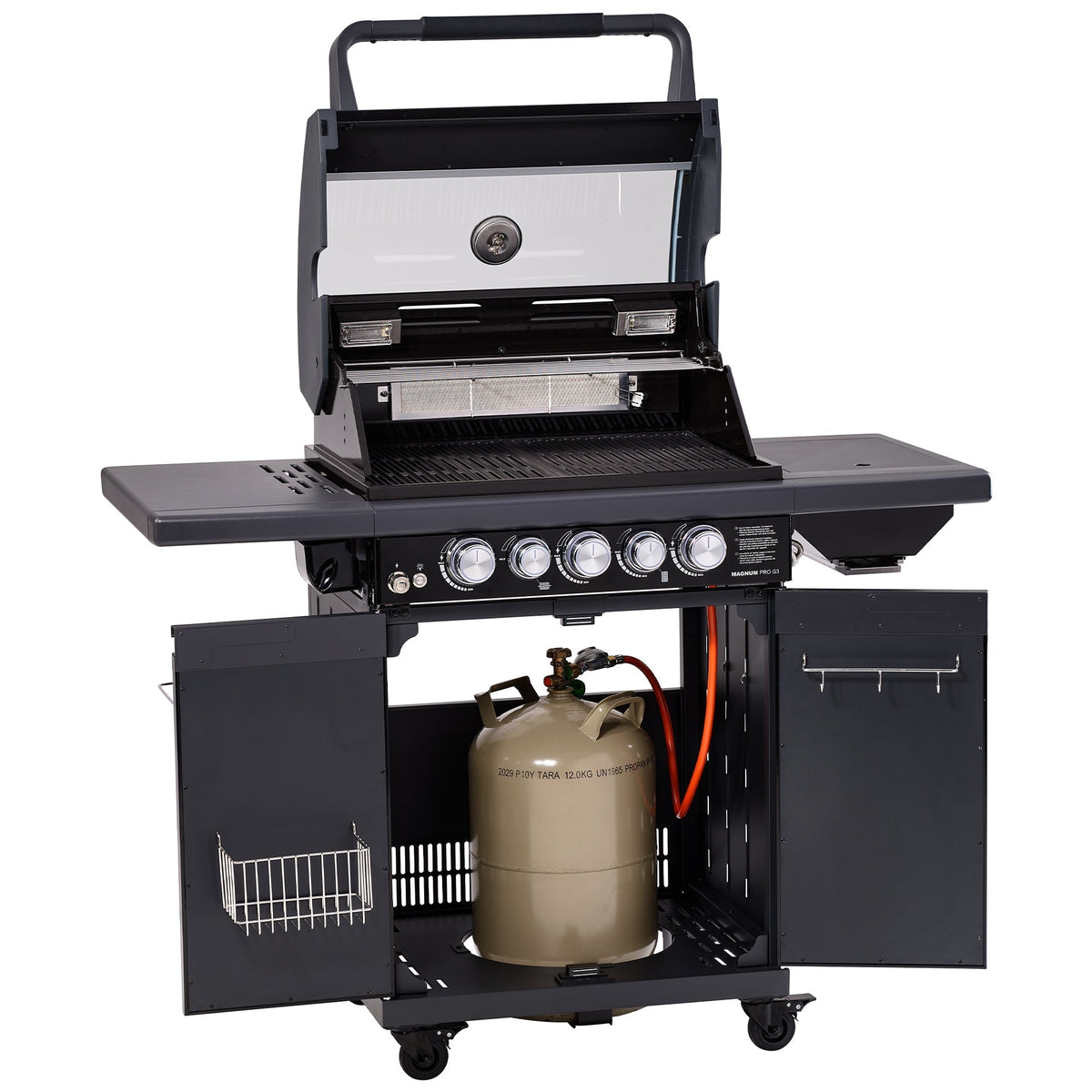 Rösle Gasgrill BBQ - Station MAGNUM PRO G3 schwarz 50 mbar (Modelljahr 2021) - Grillstar.deRösle Gasgrill BBQ - Station MAGNUM PRO G3 schwarz 50 mbar (Modelljahr 2021)RösleGrillstar.de255584004293255587