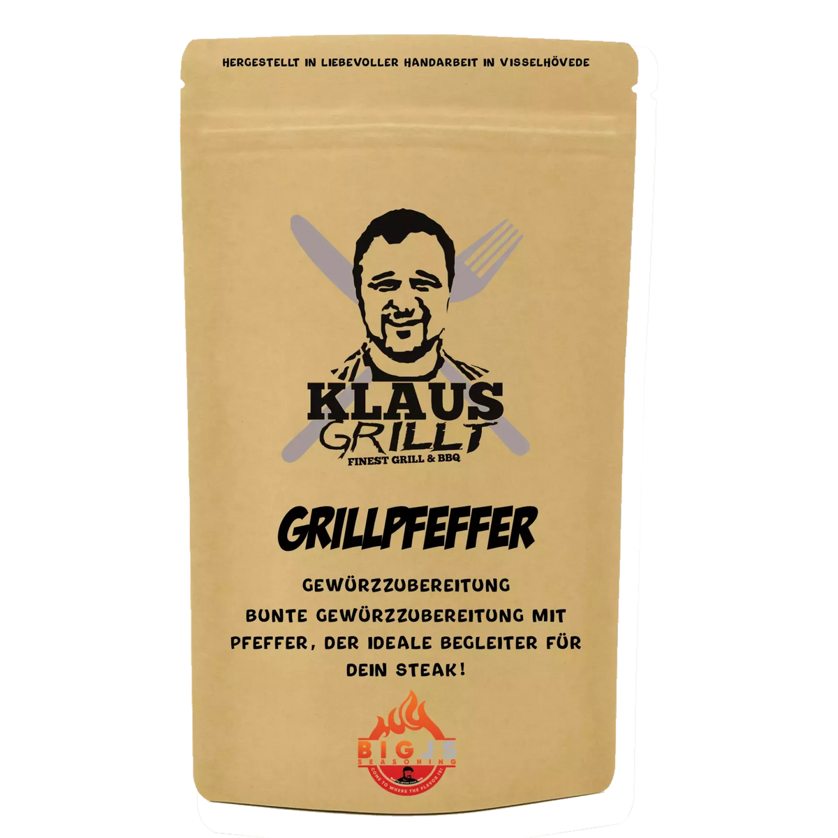 Klaus Grillt Grillpfeffer 150g Beutel