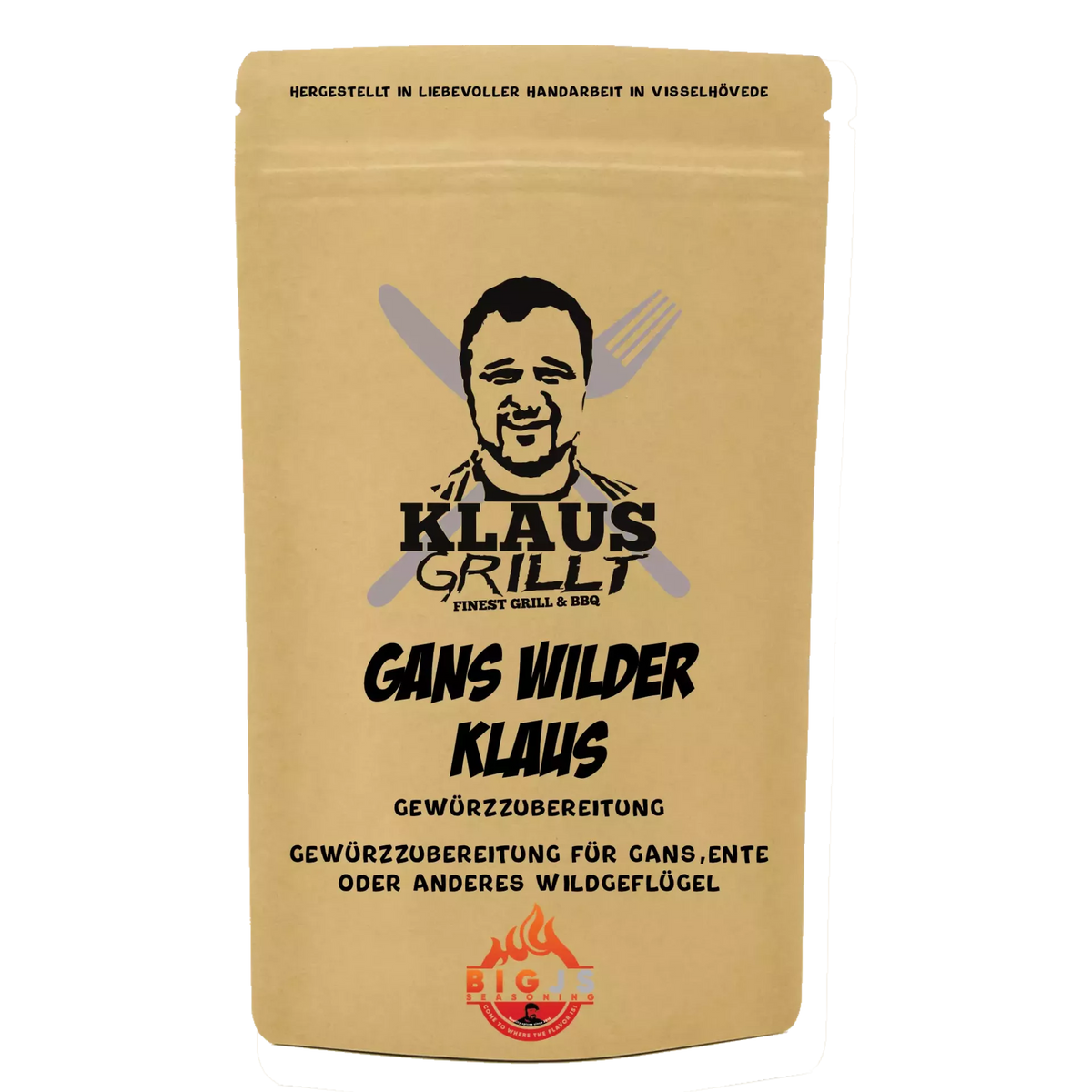 Klaus Grillt Gans Wilder Klaus Gewürzmischung 100g Beutel