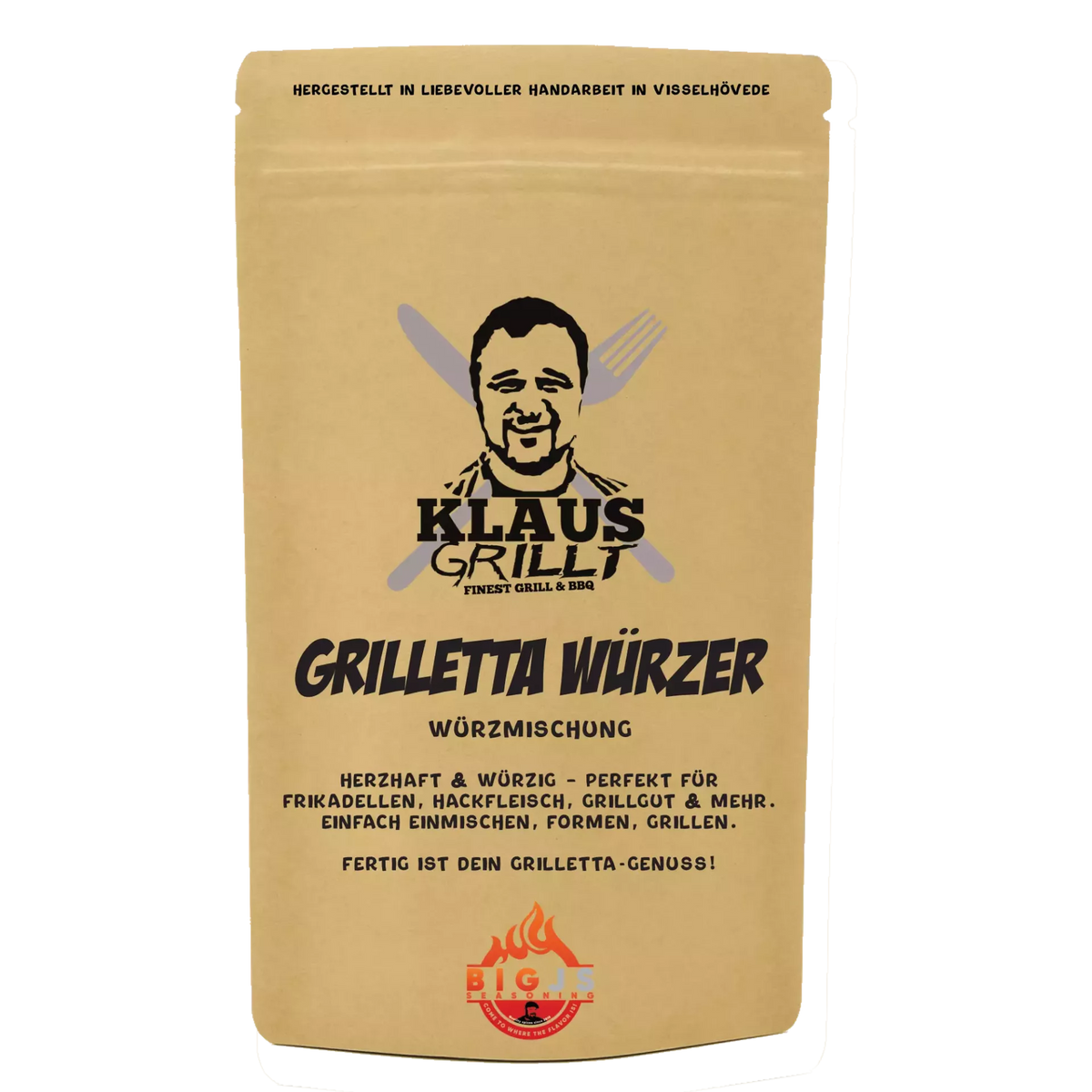 Klaus Grillt Grillettawürzer 250g Beutel