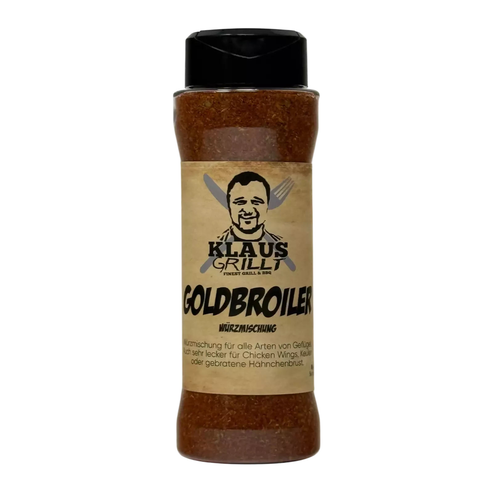 Klaus Grillt Goldbroiler Würzmischung 120g Streuer