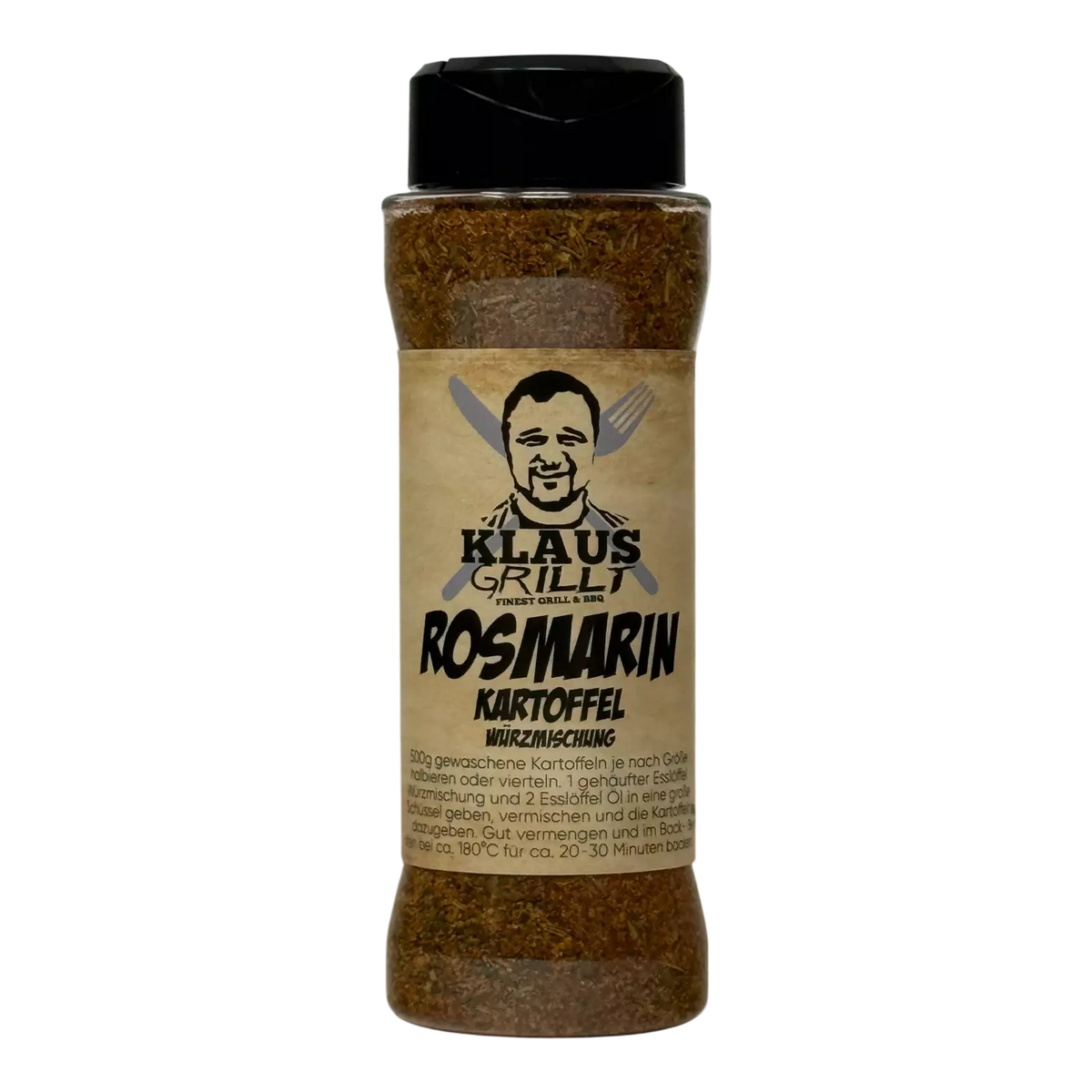 Klaus Grillt Rosmarin Kartoffel Würzer 100g Streuer
