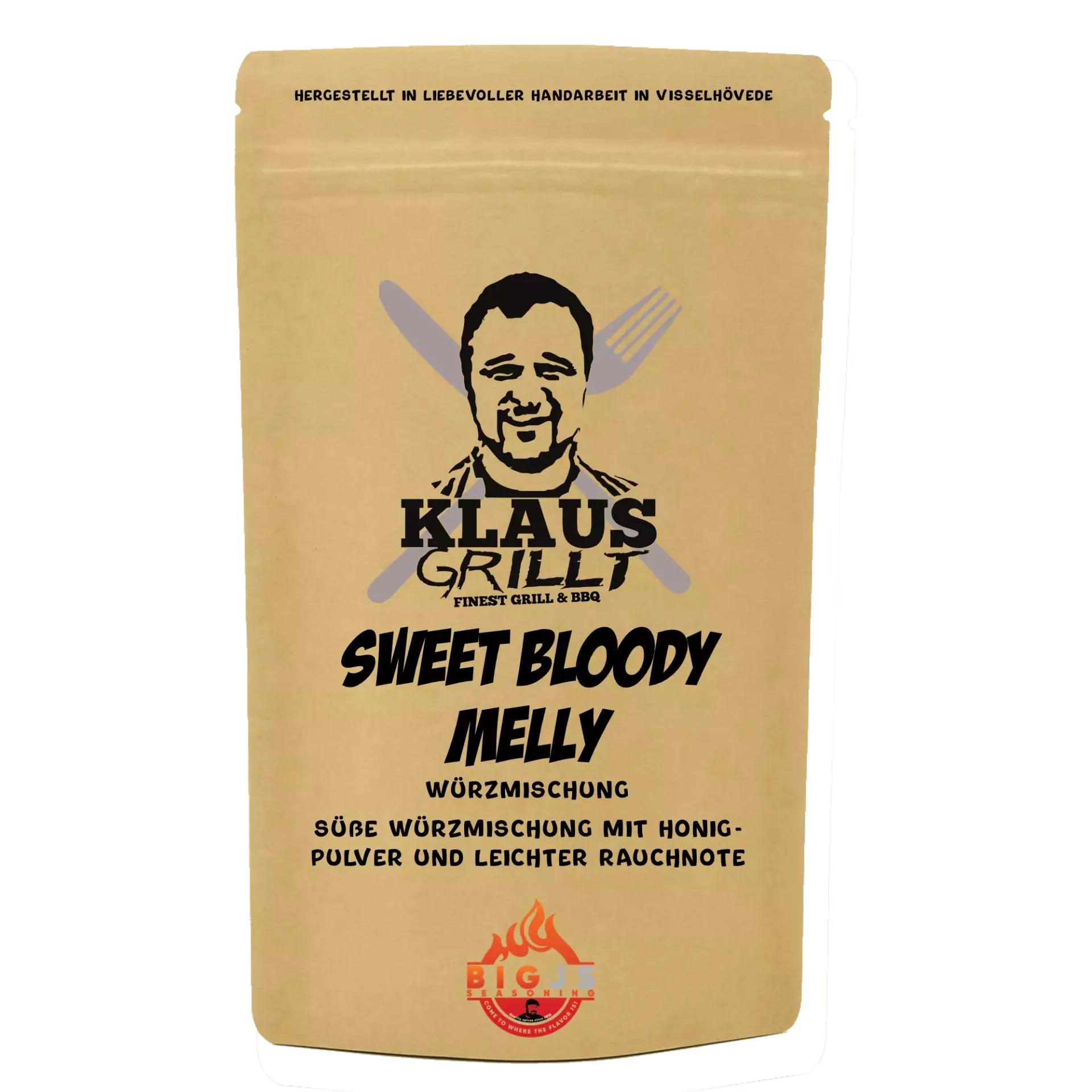 Klaus Grillt Sweet Bloody Melly Rub 250g Beutel