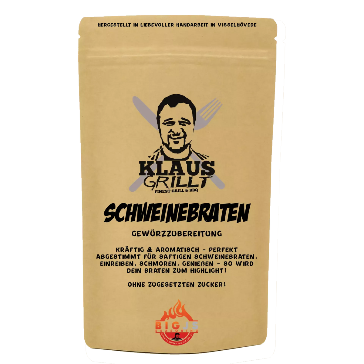 Klaus Grillt Schweinebraten Würzer 250g Beutel