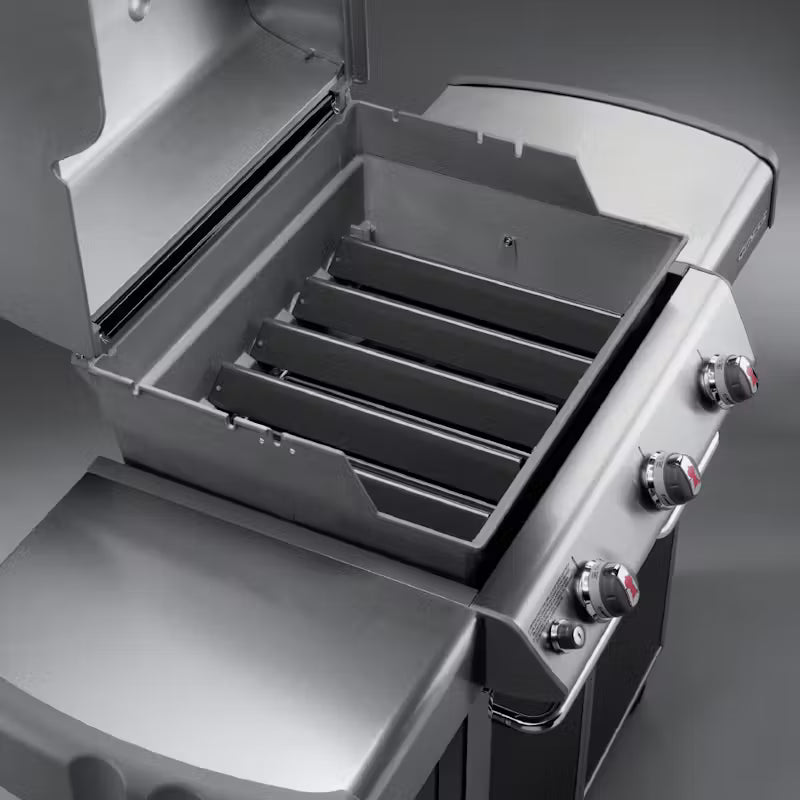 Weber Flavorizer Bars Genesis E-300 Serie mit Kontrolleinheit vorne (ab 2011) emailiert (5er Set)