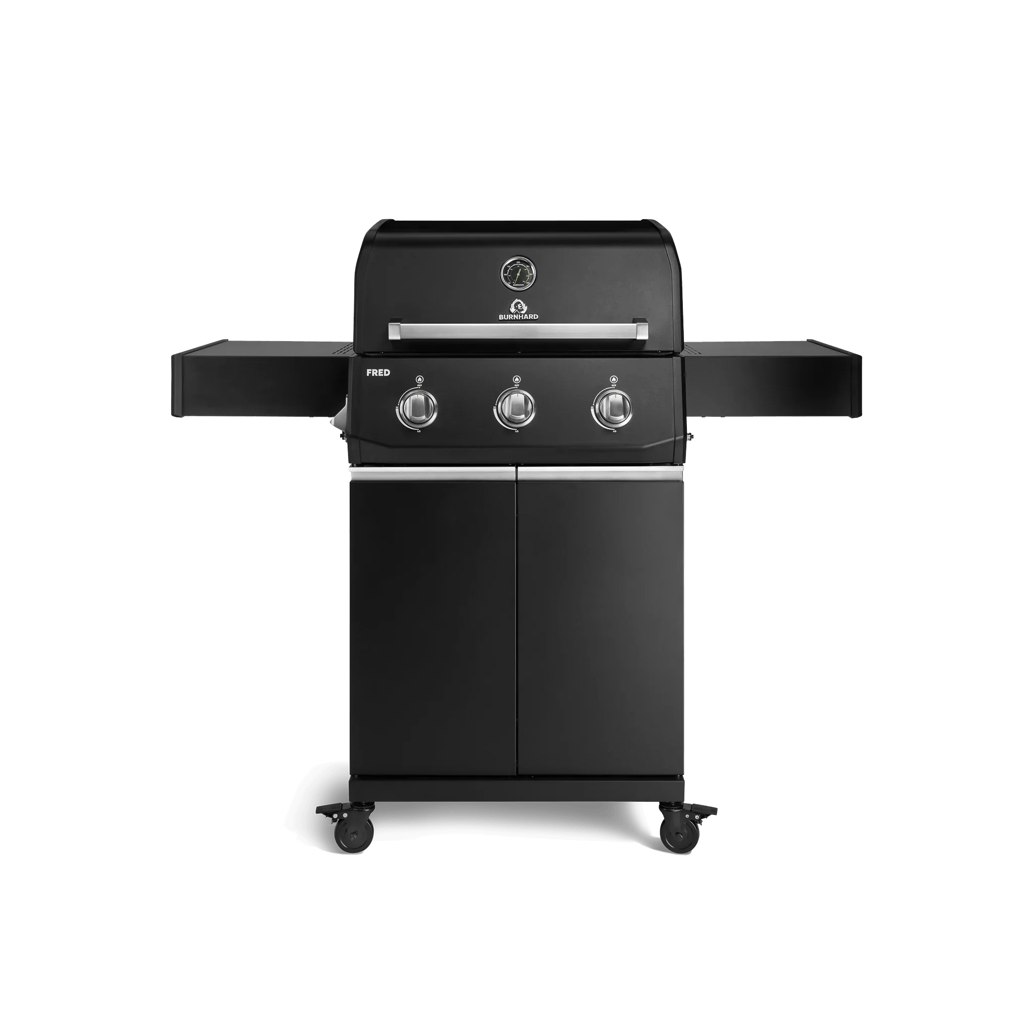 Burnhard FRED Base Gasgrill 3-Brenner mit Edelstahlrost Series 4