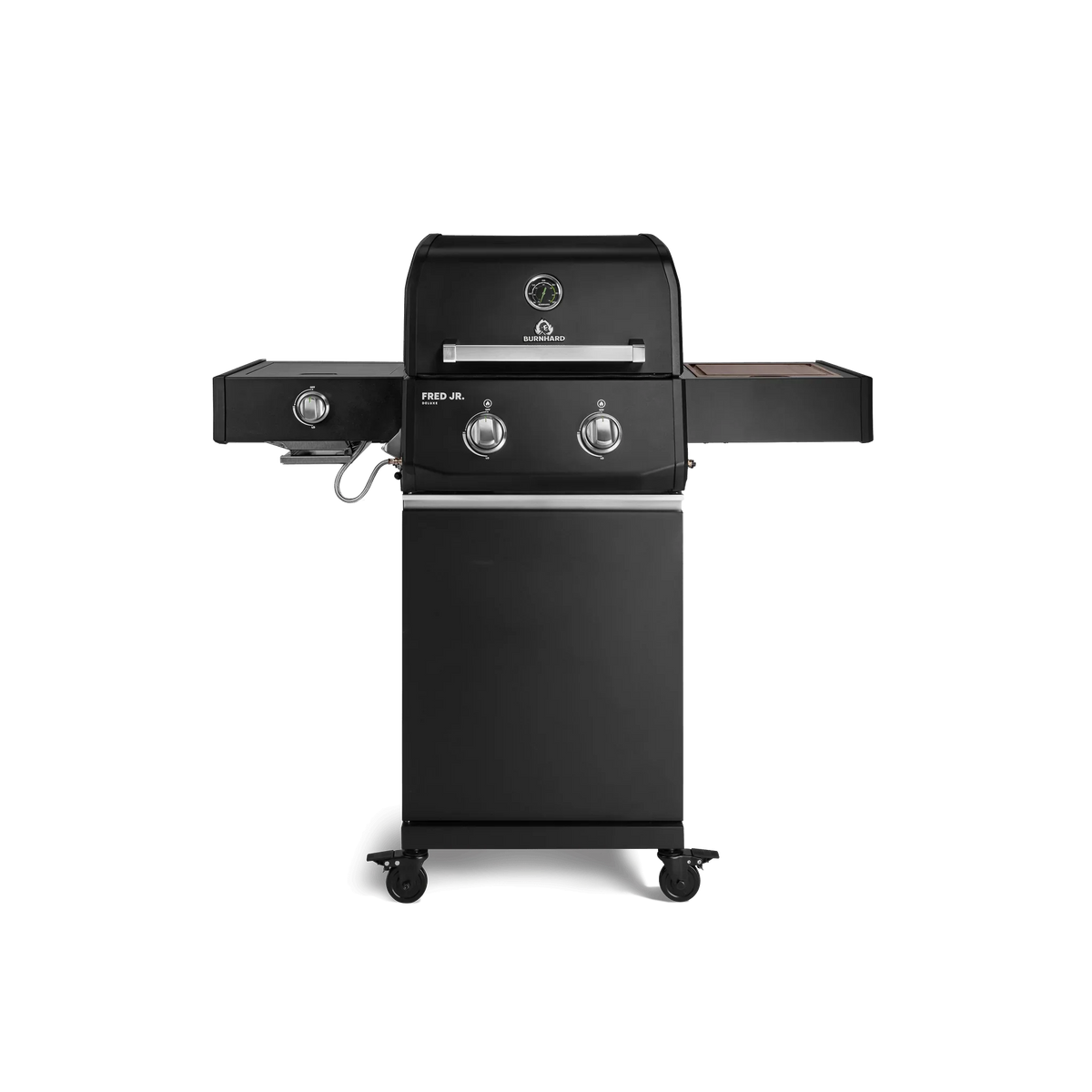 Burnhard FRED Jr. Deluxe Gasgrill Black Edition 2-Brenner mit Edelstahlrost Series 4