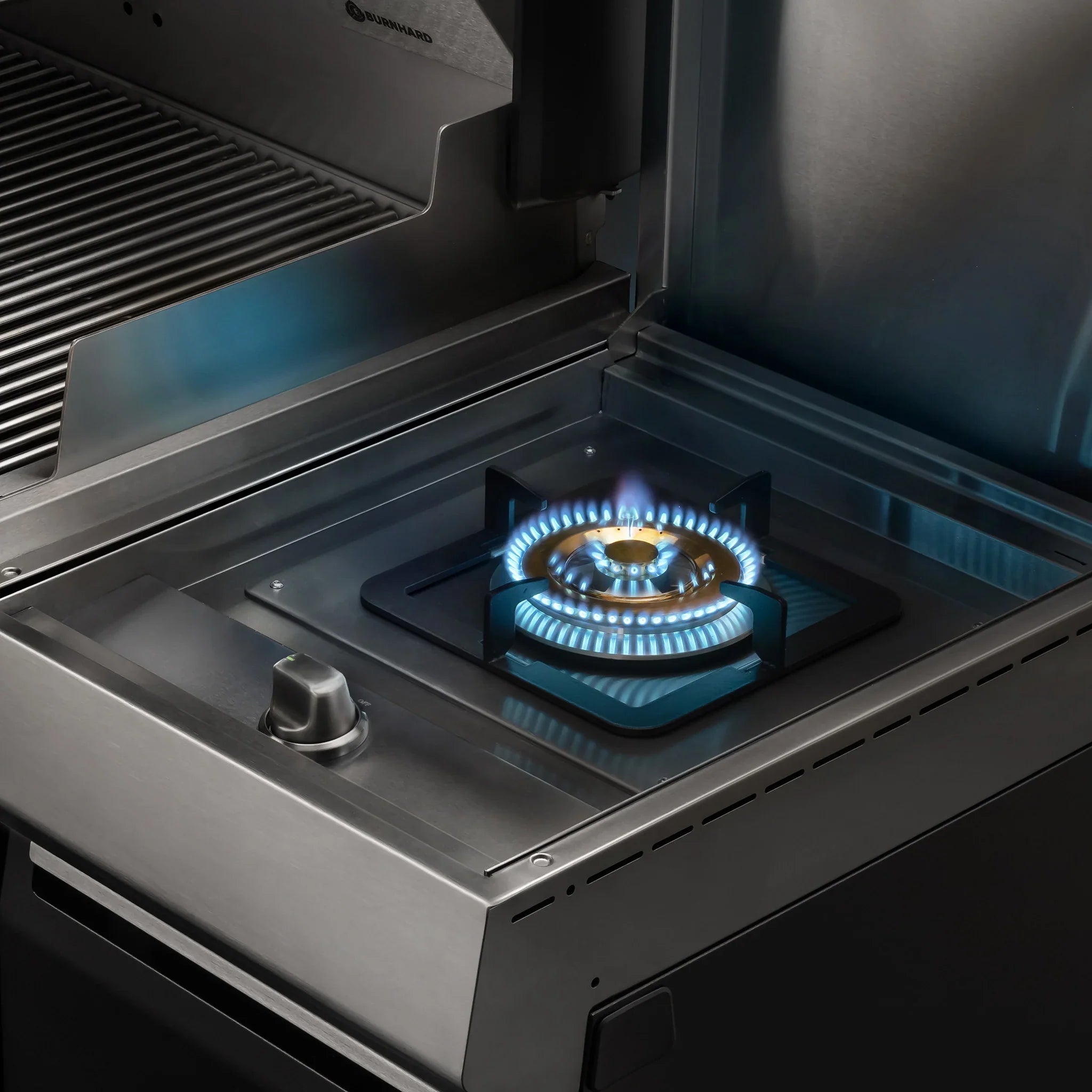 Burnhard GRANT Upgrade - Modularer Gasgrill 4-Brenner mit Schubladen und Gussrosten