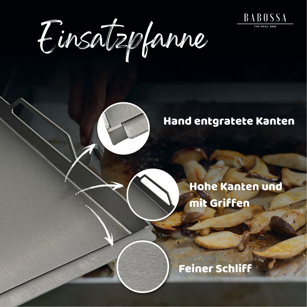 Einsatzpfanne | Broil King Baron & Crown | 32 x 43,4 cm