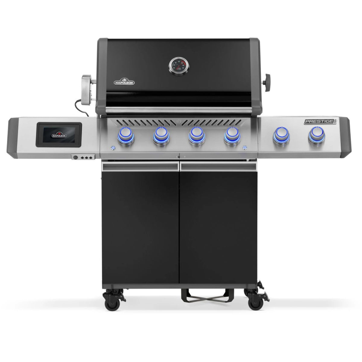 Napoleon Prestige PRO™ 500, Connected, Schwarz, inkl. Drehspieß