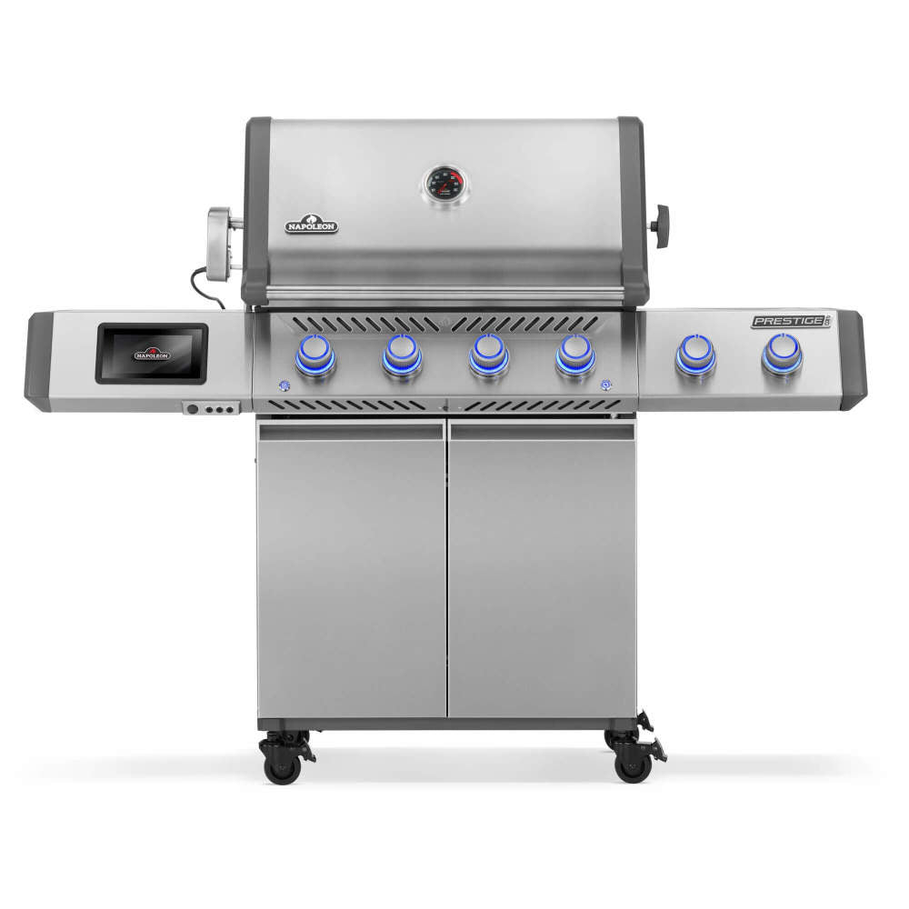 Napoleon Prestige PRO™ 500, Connected, Edelstahl, inkl. Drehspieß