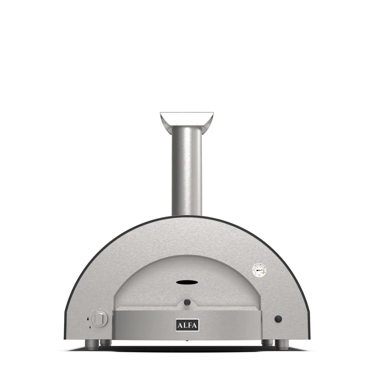 Alfa Forni Classico 4 Pizze, Gas/Hybrid, Grau