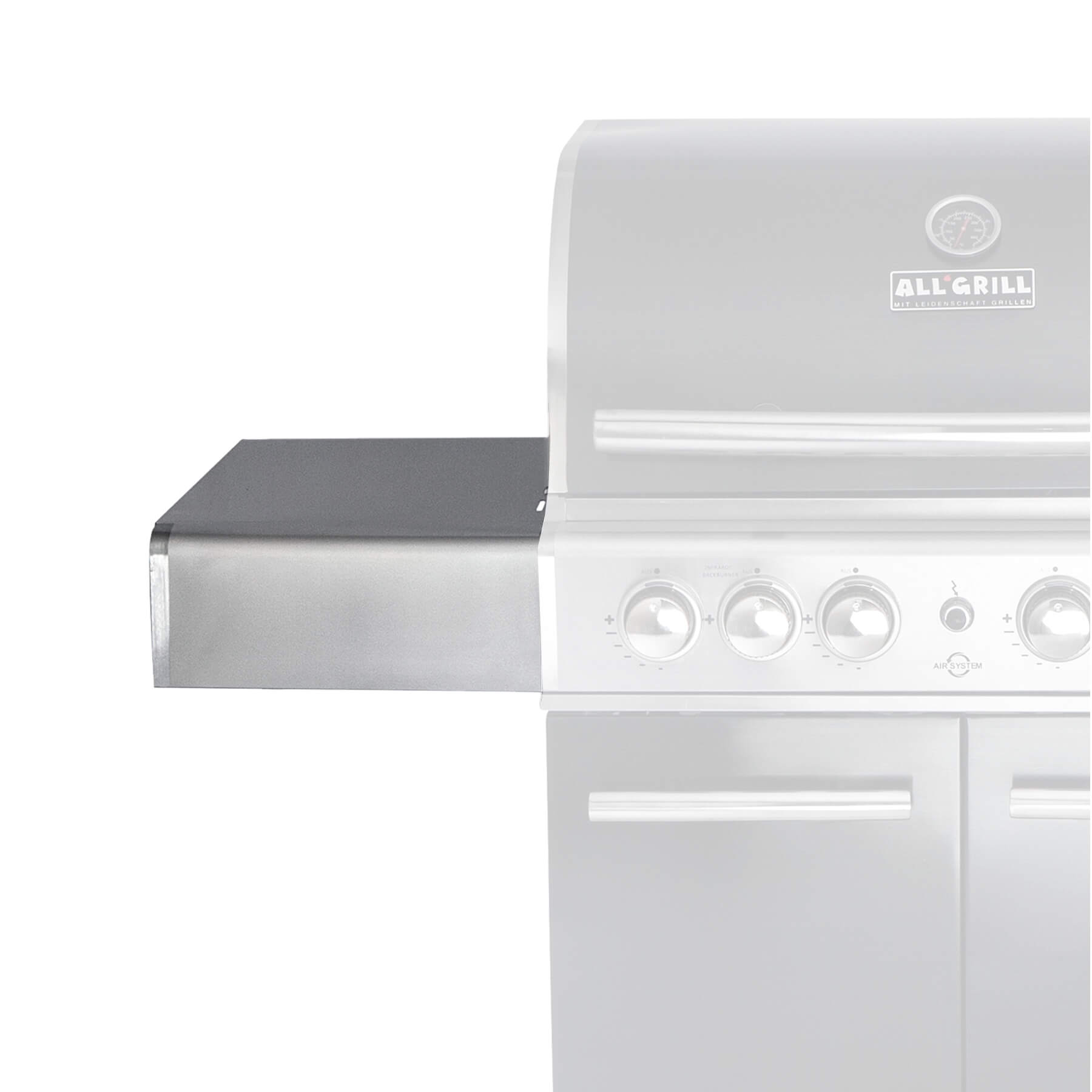 All`Grill Seitenteil Ablage links, für Chef S/M/L/XL - Grillstar.deAll`Grill Seitenteil Ablage links, für Chef S/M/L/XLALL'GRILLGrillstar.de2004041571002006