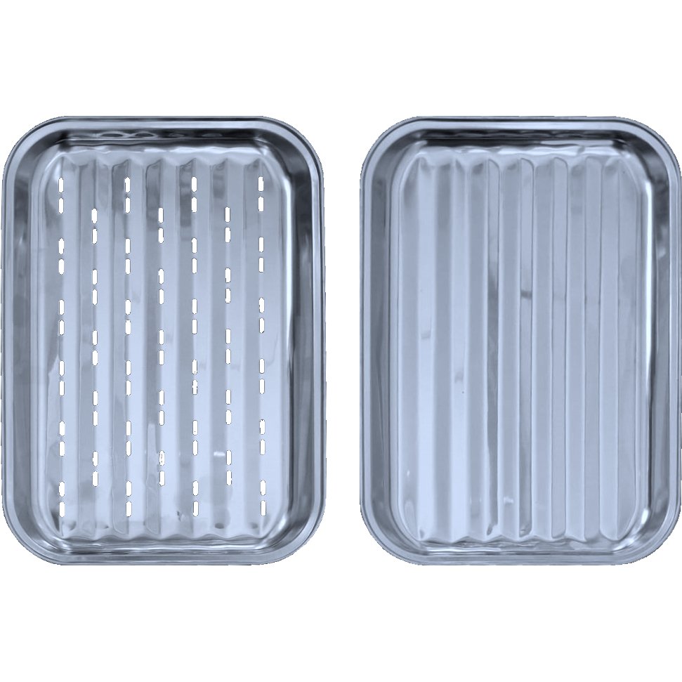 Babossa Grillschalen Set, Edelstahl - Grillstar.deBabossa Grillschalen Set, EdelstahlBabossaGrillstar.deB - 540004068097540003