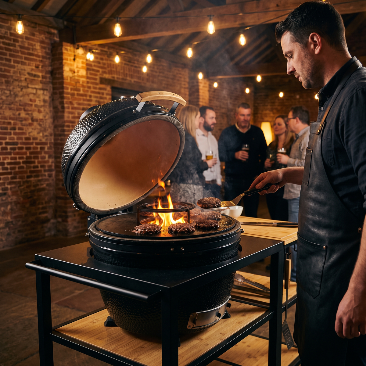 MONOLITH Live! – Grillweltmeister Marco Greulich grillt live am Monolith Keramikgrill im BBQ Saloon Hannover