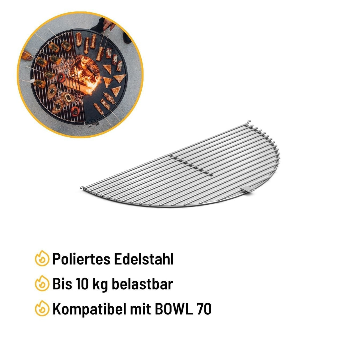 Höfats Grillrost, BOWL 70 - Grillstar.deHöfats Grillrost, BOWL 70HöfatsGrillstar.deH002644064251002646