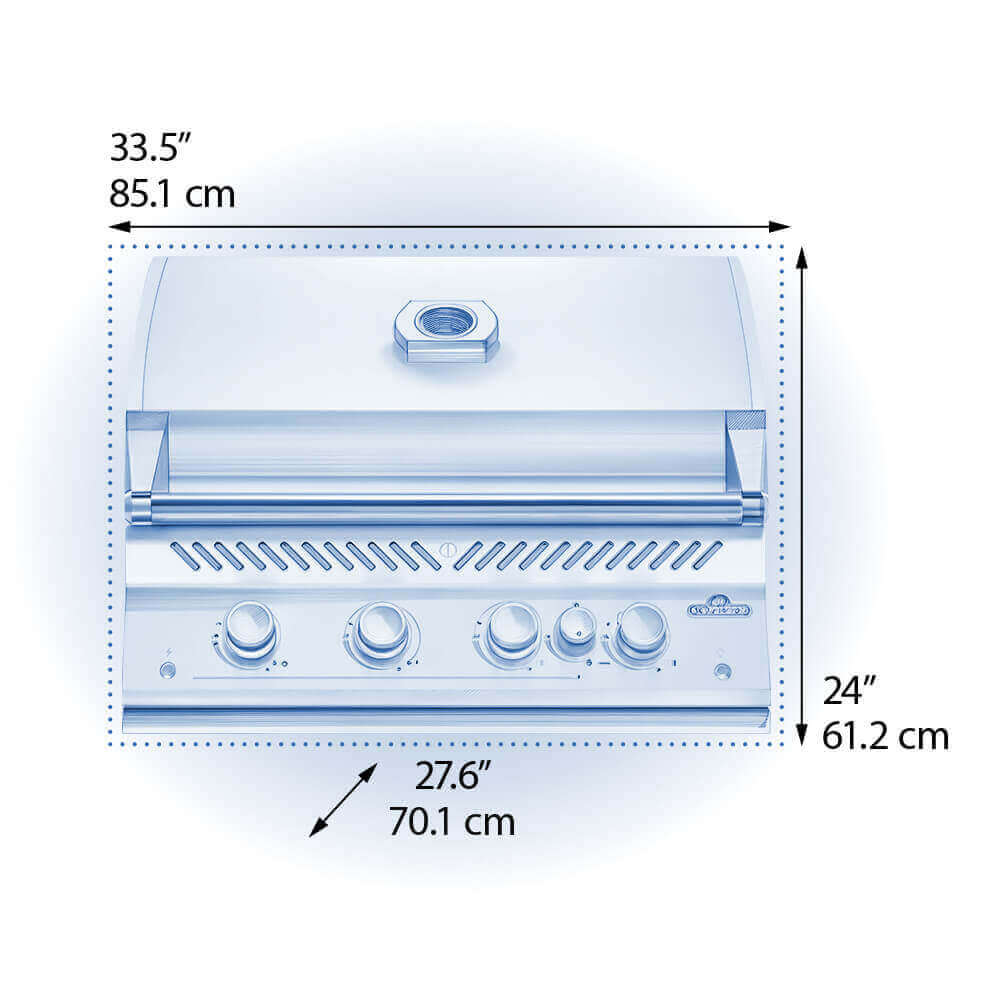 Napoleon 700 - Series 32", Mattschwarz, Einbaugrill, inkl. Drehspieß - Grillstar.deNapoleon 700 - Series 32", Mattschwarz, Einbaugrill, inkl. DrehspießGrillNapoleonGrillstar.de