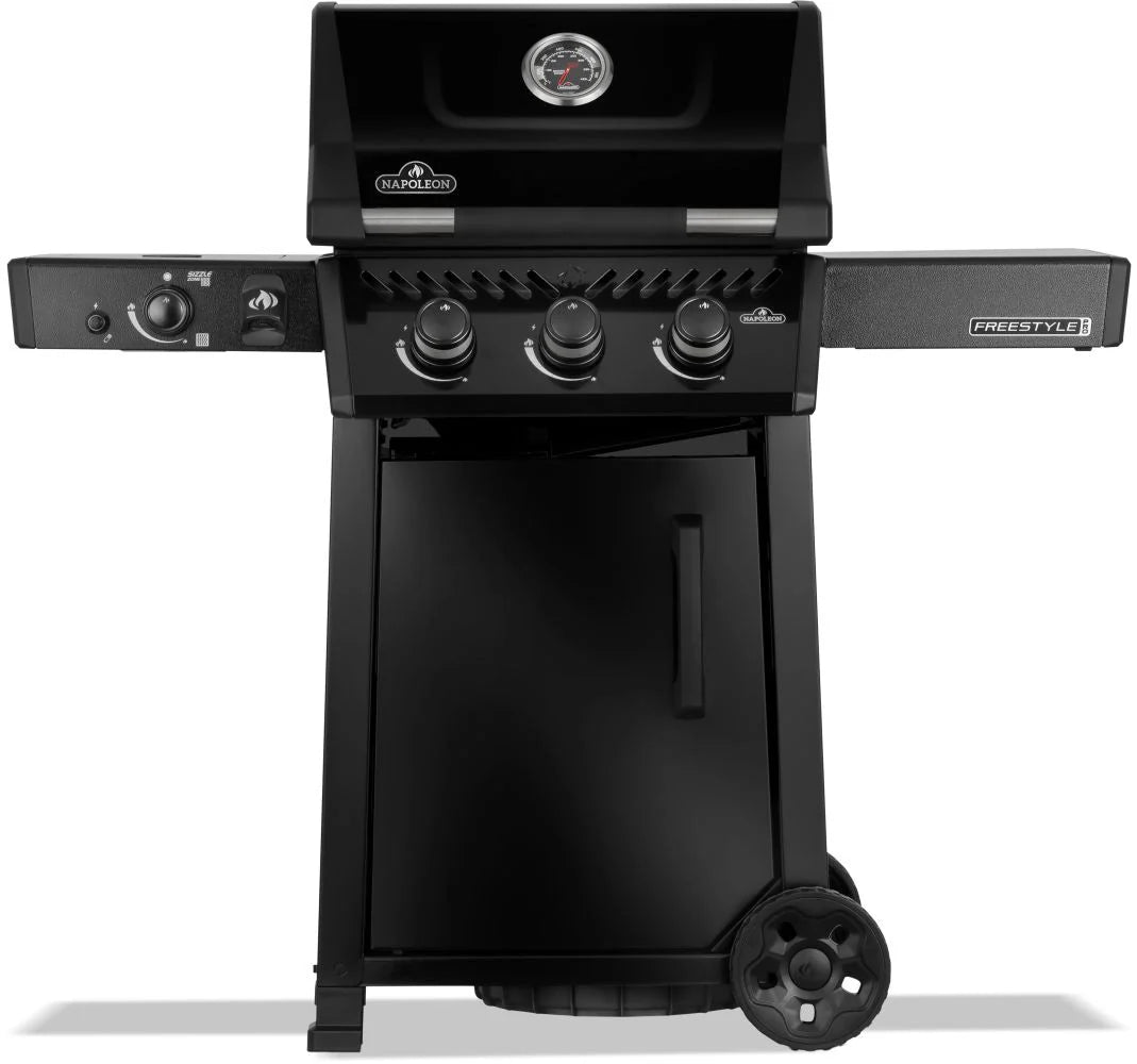 Napoleon Freestyle PRO 365, 3 Hauptbrenner, SIZZLE ZONE und Tür, schwarz | 2026 Napoleon Freestyle PRO 365, 3 Hauptbrenner, SIZZLE ZONE und Tür, schwarz | 2026GrillNapoleon
