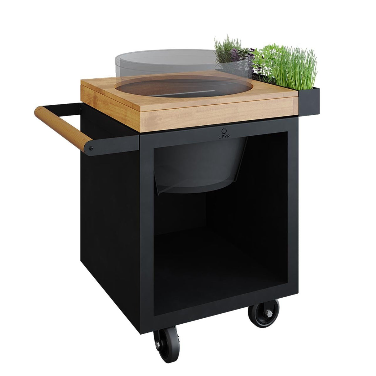 OFYR Kamado Table Black 65 PRO Teakholz BGE - Grillstar.deOFYR Kamado Table Black 65 PRO Teakholz BGEOFYRGrillstar.deO - K - T - B - 65 - PRO - TW - BGE6011402021016