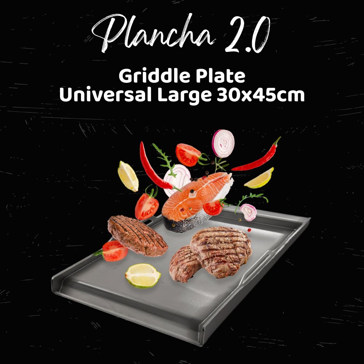 Plancha 2.0 | Griddle Plate | Universal Large 30x45cm - BABOSSAPlancha 2.0 | Griddle Plate | Universal Large 30x45cmPlanchaBABOSSABABOSSA