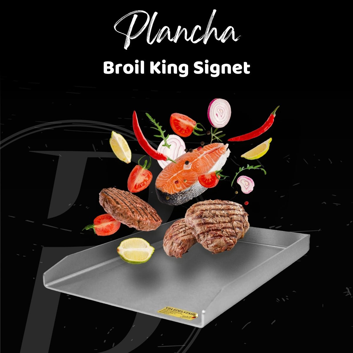 Plancha | Grillplatte | Edelstahl V2A | Broil King Signet | 32,0 x 37,7cm - BABOSSAPlancha | Grillplatte | Edelstahl V2A | Broil King Signet | 32,0 x 37,7cmPlanchaBroil KingBABOSSA