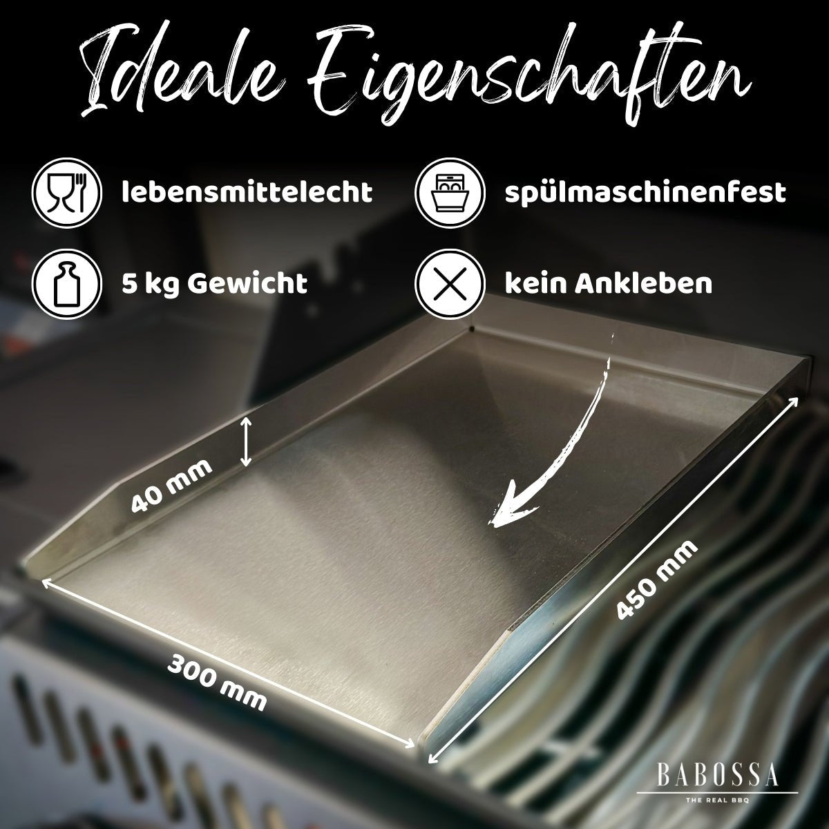Plancha | Grillplatte | Rösle AllFlame ohne Vario Grillrost - BABOSSAPlancha | Grillplatte | Rösle AllFlame ohne Vario GrillrostPlanchaBABOSSABABOSSA