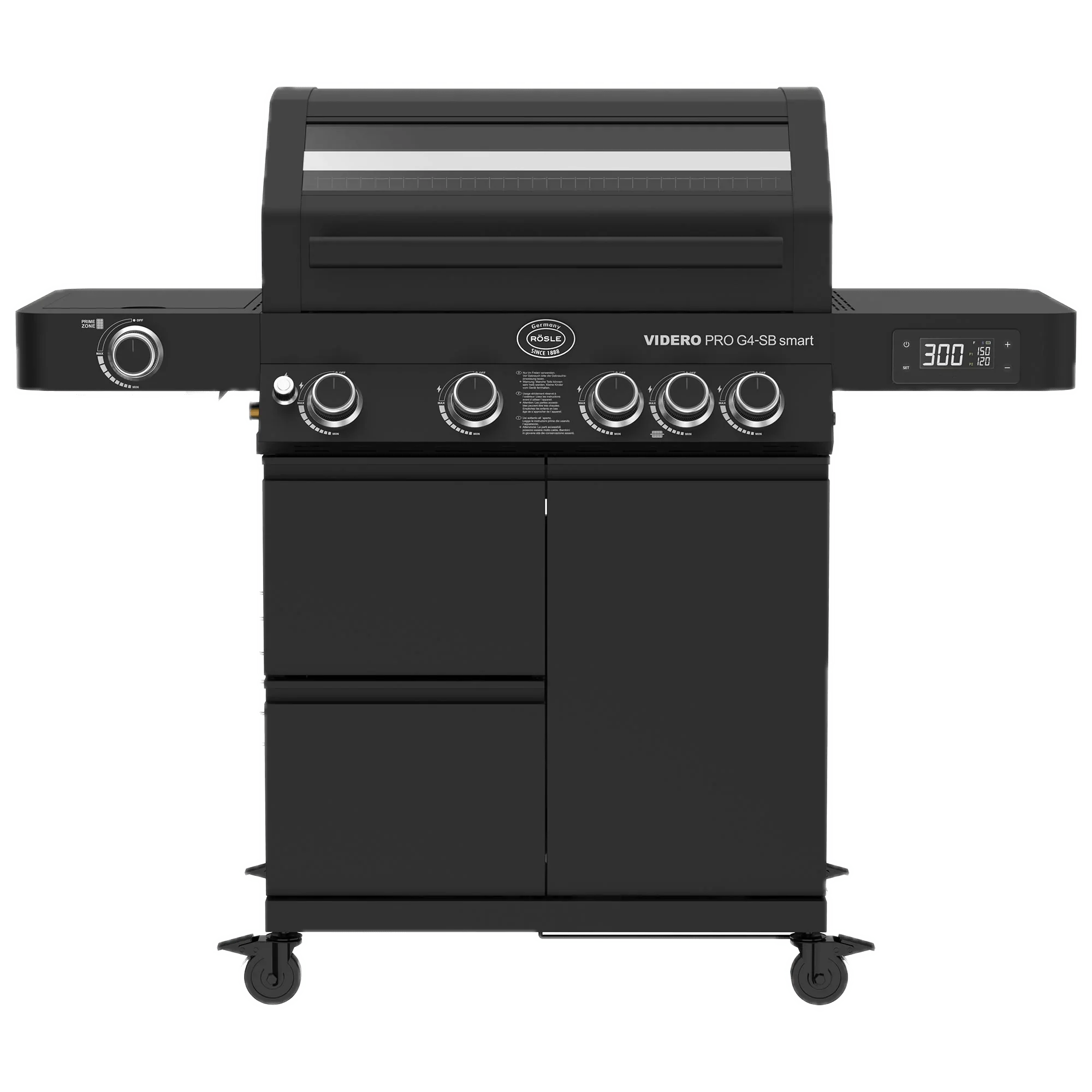 Rösle Videro Pro G4 - SB smart Vario+ 50mbar - Grillstar.deRösle Videro Pro G4 - SB smart Vario+ 50mbarRösleGrillstar.de256024004293256027