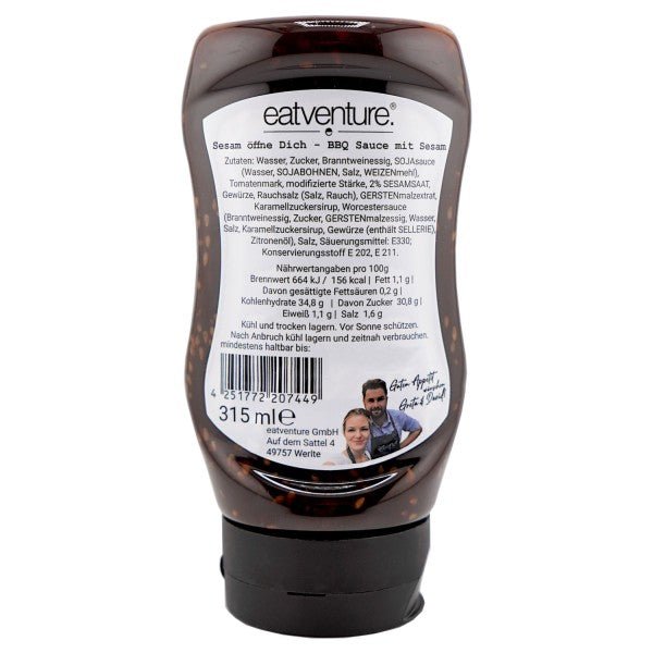 Sesam öffne dich, 315ml - Grillstar.deSesam öffne dich, 315mlGrillsauceEatventureGrillstar.de