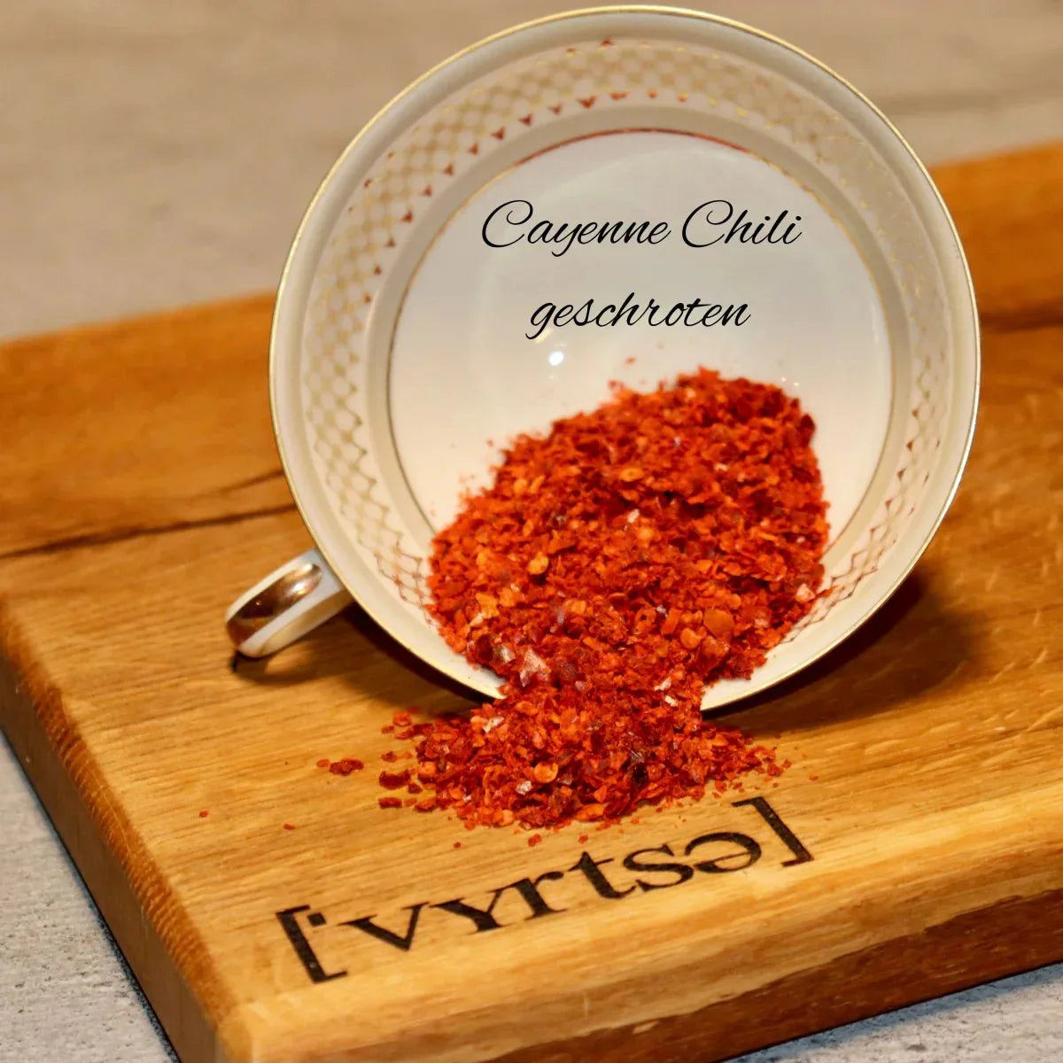['Vyrtse] Cayenne Chili geschrotet, 100g