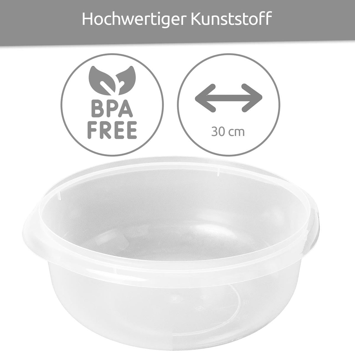 Wüllner & Kaiser Hefeteigschüssel mit Deckel, 6 Liter - Grillstar.deWüllner & Kaiser Hefeteigschüssel mit Deckel, 6 LiterWüllner & KaiserGrillstar.de